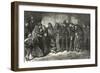 Houseless and Hungry by Luke Fildes-Peter Higginbotham-Framed Art Print