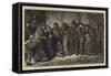 Houseless and Hungry-Sir Samuel Luke Fildes-Framed Stretched Canvas