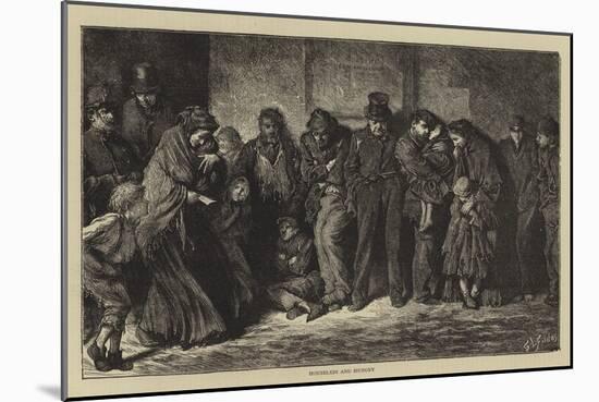 Houseless and Hungry-Sir Samuel Luke Fildes-Mounted Giclee Print