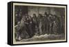 Houseless and Hungry-Sir Samuel Luke Fildes-Framed Stretched Canvas