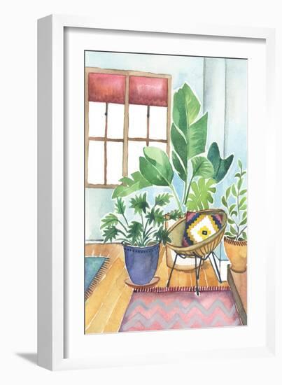 Houseplants-Elizabeth Rider-Framed Giclee Print