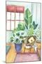 Houseplants-Elizabeth Rider-Mounted Giclee Print