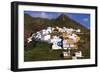 Houses Above the Town on a Mountainside, San Andres, Tenerife, Canary Islands, 2007-Peter Thompson-Framed Photographic Print