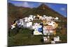 Houses Above the Town on a Mountainside, San Andres, Tenerife, Canary Islands, 2007-Peter Thompson-Mounted Photographic Print