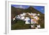 Houses Above the Town on a Mountainside, San Andres, Tenerife, Canary Islands, 2007-Peter Thompson-Framed Photographic Print