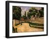 Houses Along a Road, Ca 1881-Paul Cézanne-Framed Giclee Print