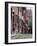 Houses Along Acorn Street, Boston, Massachusetts, USA-Walter Bibikow-Framed Photographic Print