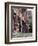 Houses Along Acorn Street, Boston, Massachusetts, USA-Walter Bibikow-Framed Photographic Print