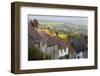 Houses Along Gold Hill, Shaftesbury, Dorset, England, United Kingdom, Europe-Miles Ertman-Framed Photographic Print