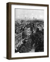 Houses Along Queen's Walk, Green Park, London, 1926-1927-McLeish-Framed Giclee Print