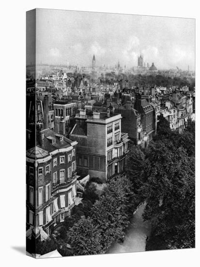 Houses Along Queen's Walk, Green Park, London, 1926-1927-McLeish-Stretched Canvas