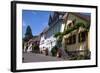 Houses Along the Cobbled Street in Rhodt Unter Rietburg-James Emmerson-Framed Photographic Print