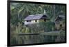 Houses and Boat, Sepik River, Papua New Guinea-Sybil Sassoon-Framed Photographic Print