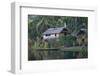 Houses and Boat, Sepik River, Papua New Guinea-Sybil Sassoon-Framed Photographic Print