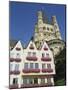 Houses and Church, Martinsviertel, Gross St. Martin, in Cologne, North Rhine Westphalia, Germany-Hans Peter Merten-Mounted Photographic Print