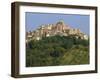 Houses and Church of an Ancient Wine Town on a Hill at Loreto Aprutino in Abruzzi, Italy, Europe-Newton Michael-Framed Photographic Print