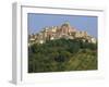 Houses and Church of an Ancient Wine Town on a Hill at Loreto Aprutino in Abruzzi, Italy, Europe-Newton Michael-Framed Photographic Print