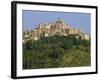 Houses and Church of an Ancient Wine Town on a Hill at Loreto Aprutino in Abruzzi, Italy, Europe-Newton Michael-Framed Photographic Print