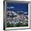 Houses and Coastline in the Town of Santa Cruz on the Island of Graciosa in the Azores, Portugal-David Lomax-Framed Photographic Print