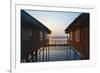 Houses and entire villages built on stilts on Inle Lake, Myanmar (Burma), Asia-Alex Treadway-Framed Photographic Print