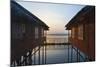 Houses and entire villages built on stilts on Inle Lake, Myanmar (Burma), Asia-Alex Treadway-Mounted Photographic Print