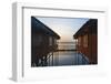 Houses and entire villages built on stilts on Inle Lake, Myanmar (Burma), Asia-Alex Treadway-Framed Photographic Print