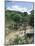 Houses and People Walking in Dry River Bed Caused by Erosion, Near Petionville, Haiti, West Indies-Lousie Murray-Mounted Photographic Print