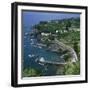 Houses and Rocky Coastline in the South of the Island of Sao Miguel in the Azores, Portugal-David Lomax-Framed Photographic Print