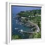 Houses and Rocky Coastline in the South of the Island of Sao Miguel in the Azores, Portugal-David Lomax-Framed Photographic Print