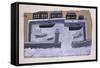 Houses and Ships-Alfred Wallis-Framed Stretched Canvas