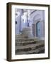 Houses and Steps in Chefchaouen (Chaouen) (Chechaouen), Rif Region, Morocco, Africa-Bruno Morandi-Framed Photographic Print