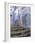 Houses and Steps in Chefchaouen (Chaouen) (Chechaouen), Rif Region, Morocco, Africa-Bruno Morandi-Framed Photographic Print