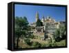 Houses and the Cathedral from the South of the City of Segovia, Castilla Y Leon, Spain-Ruth Tomlinson-Framed Stretched Canvas