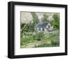 Houses at Auvers, c.1890-Vincent van Gogh-Framed Art Print