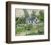 Houses at Auvers, c.1890-Vincent van Gogh-Framed Art Print