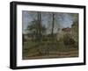 Houses at Bougival, 1870-Camille Pissarro-Framed Giclee Print