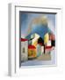 Houses at Lerici, 1932-33-Luigi Colombo Fillia-Framed Premium Giclee Print