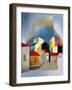 Houses at Lerici, 1932-33-Luigi Colombo Fillia-Framed Giclee Print