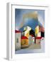 Houses at Lerici, 1932-33-Luigi Colombo Fillia-Framed Giclee Print