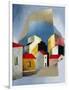 Houses at Lerici, 1932-33-Luigi Colombo Fillia-Framed Giclee Print