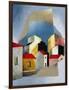 Houses at Lerici, 1932-33-Luigi Colombo Fillia-Framed Giclee Print