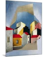 Houses at Lerici, 1932-33-Luigi Colombo Fillia-Mounted Giclee Print