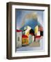 Houses at Lerici, 1932-33-Luigi Colombo Fillia-Framed Giclee Print