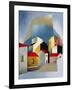 Houses at Lerici, 1932-33-Luigi Colombo Fillia-Framed Giclee Print