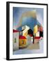 Houses at Lerici, 1932-33-Luigi Colombo Fillia-Framed Giclee Print