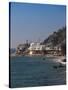 Houses at the Waterfront, Malibu, Los Angeles County, California, USA-null-Stretched Canvas