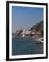 Houses at the Waterfront, Malibu, Los Angeles County, California, USA-null-Framed Premium Photographic Print