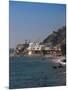 Houses at the Waterfront, Malibu, Los Angeles County, California, USA-null-Mounted Premium Photographic Print