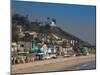 Houses at the Waterfront, Malibu, Los Angeles County, California, USA-null-Mounted Photographic Print