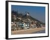 Houses at the Waterfront, Malibu, Los Angeles County, California, USA-null-Framed Photographic Print